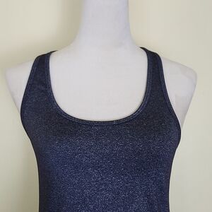 90 Degrees by Reflex Women's Black Running/Work Out Sleeveless Shirt, Size Large